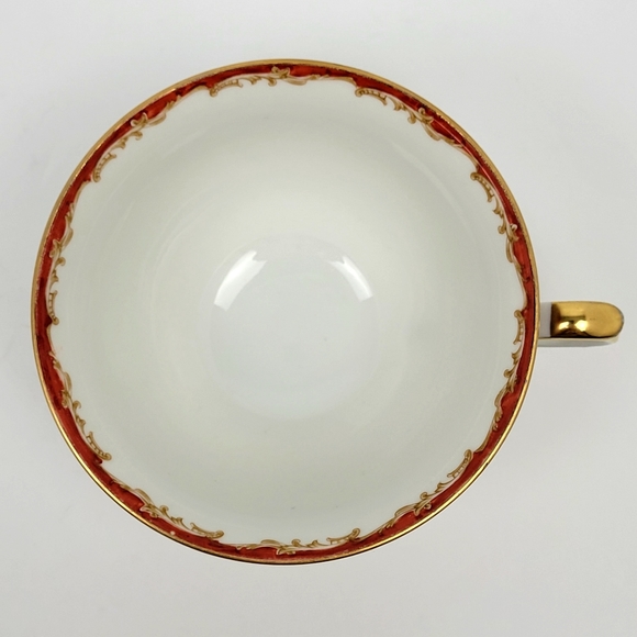 Vintage Meito China Hand Painted Japan Tea Cup & Saucer Floral Bouquet EUC - Picture 7 of 12